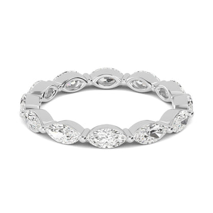 White Gold / Mira Eternity Wedding Band