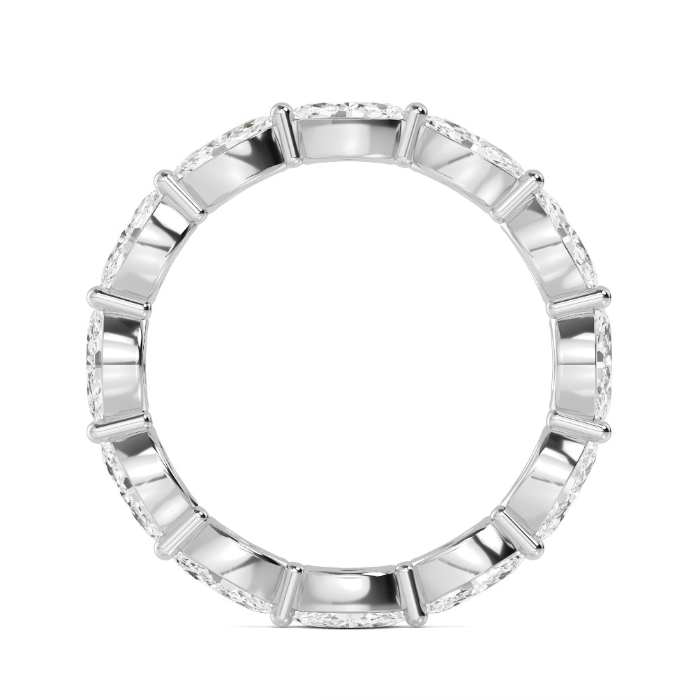 White Gold / Mira Eternity Wedding Band