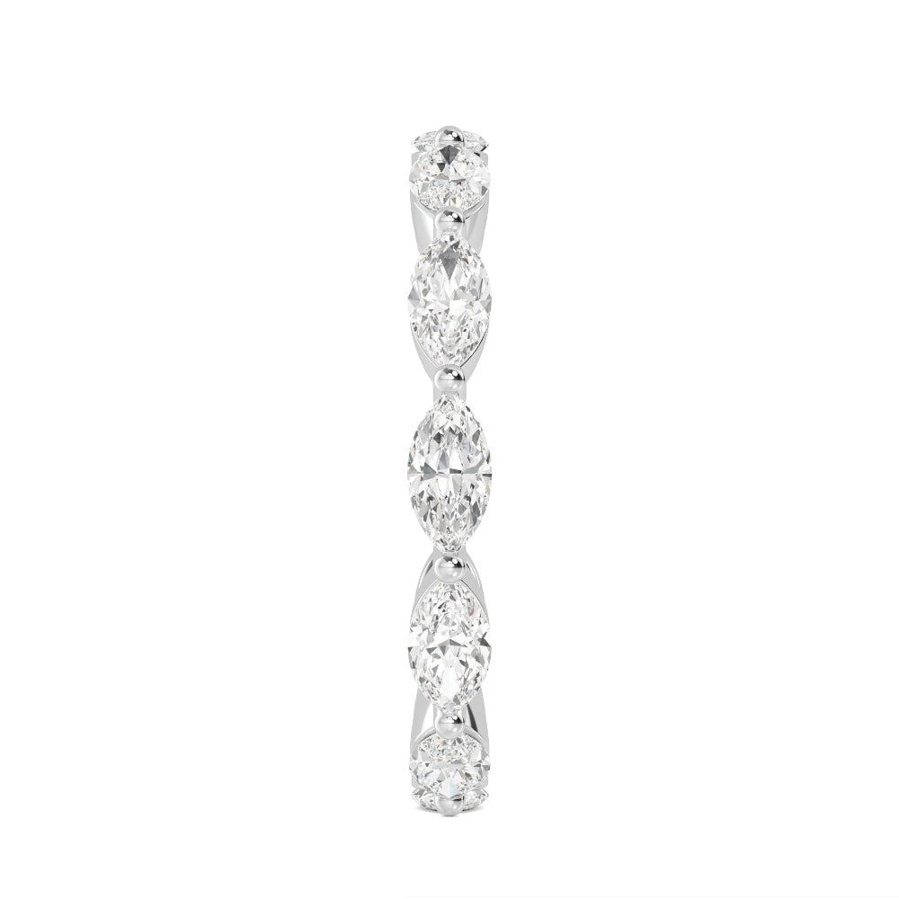 White Gold / Mira Eternity Wedding Band