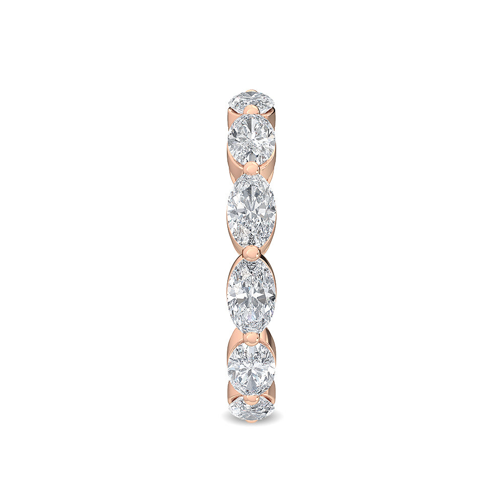 Rose Gold / Clara Eternity Wedding Band
