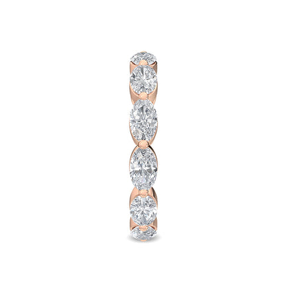 Rose Gold / Clara Eternity Wedding Band