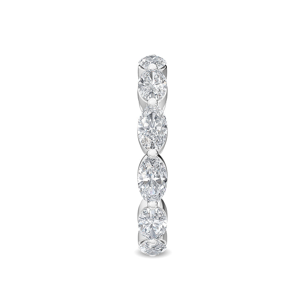 White Gold / Clara Eternity Wedding Band