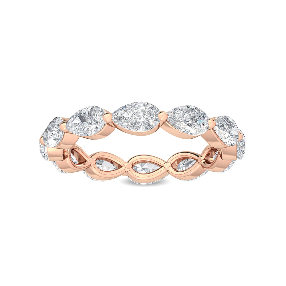 Rose Gold / Anoushka Eternity Wedding Band