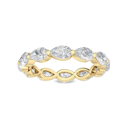 Yellow Gold / Anoushka Eternity Wedding Band