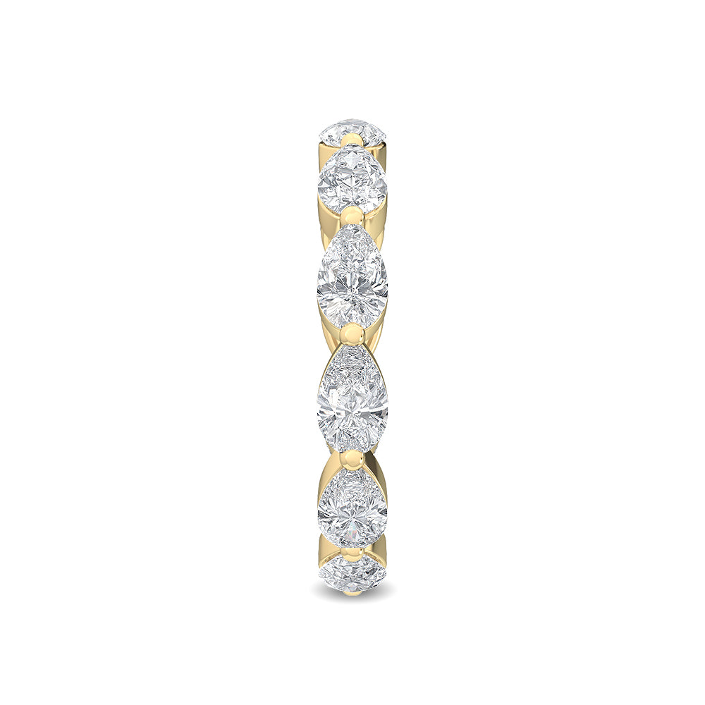 Yellow Gold / Anoushka Eternity Wedding Band