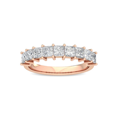 Rose Gold / Astrid Prong Wedding Band