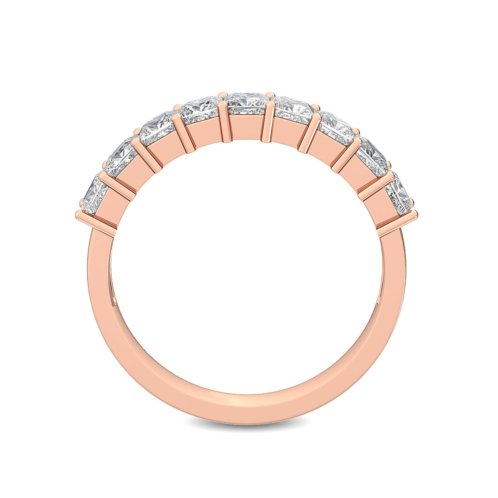 Rose Gold / Astrid Prong Wedding Band