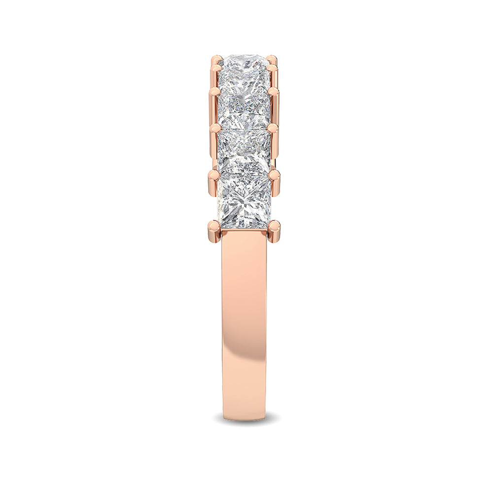 Rose Gold / Astrid Prong Wedding Band