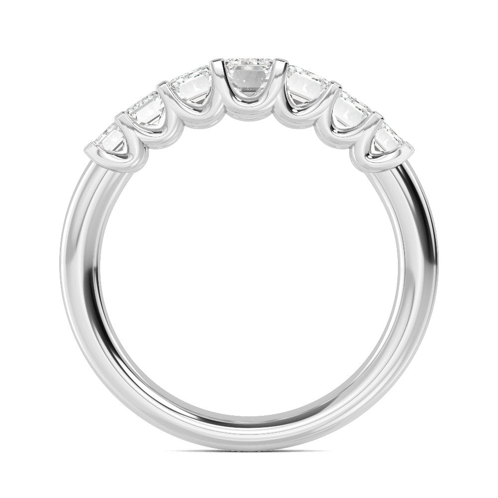 White Gold / Isabeau Seven Stone Wedding Band