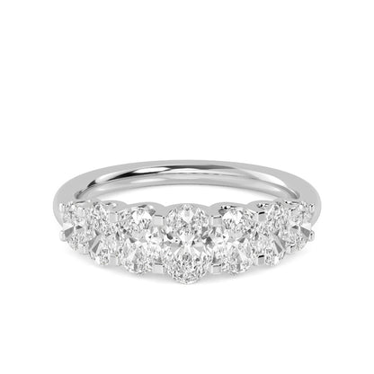 White Gold / Annika Seven Stone Wedding Band