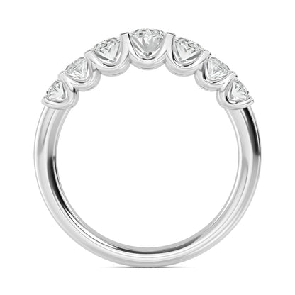 White Gold / Annika Seven Stone Wedding Band