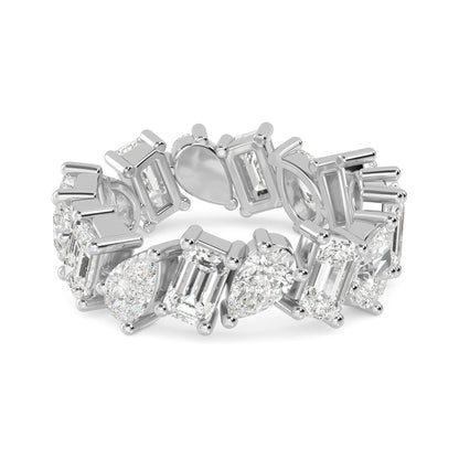 White Gold / Celine Eternity Wedding Band