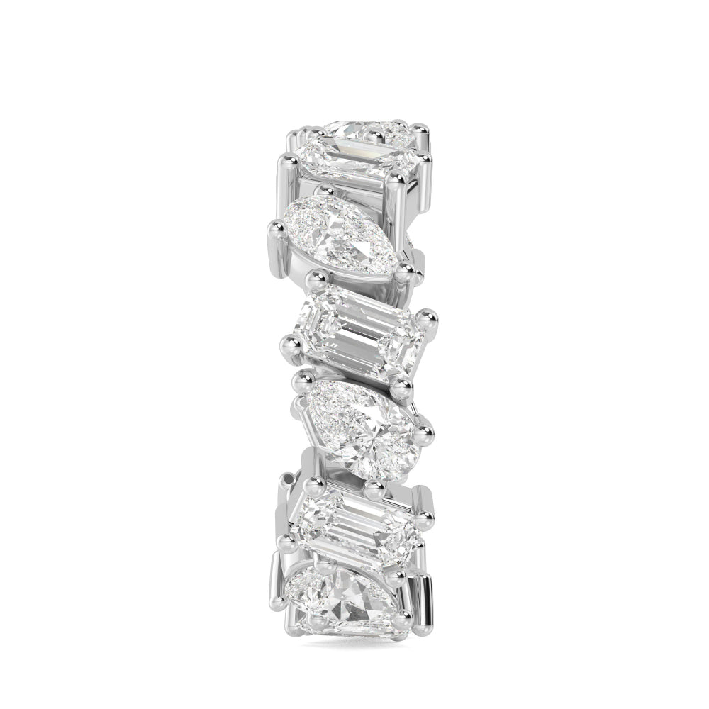 White Gold / Celine Eternity Wedding Band
