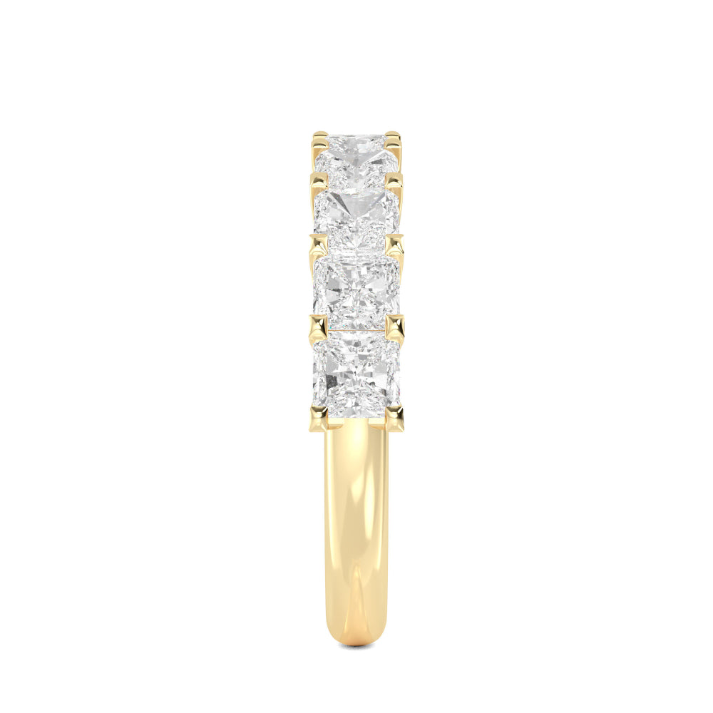 Yellow Gold / Gia Prong Wedding Band