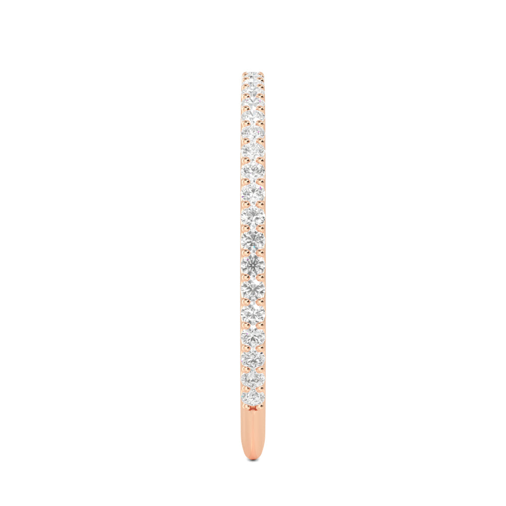 Rose Gold / Zarmina Prong Wedding Band