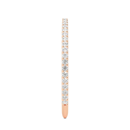 Rose Gold / Zarmina Prong Wedding Band