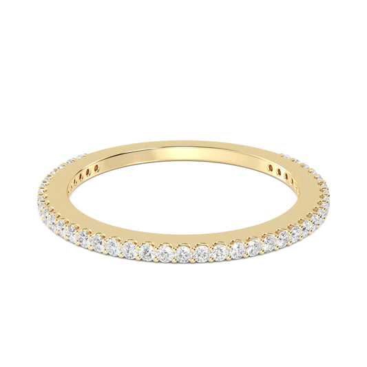 Yellow Gold / Zarmina Prong Wedding Band