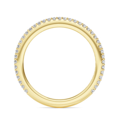 Yellow Gold / Zarmina Prong Wedding Band