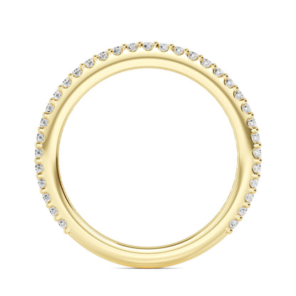 Yellow Gold / Nayeli Prong Wedding Band