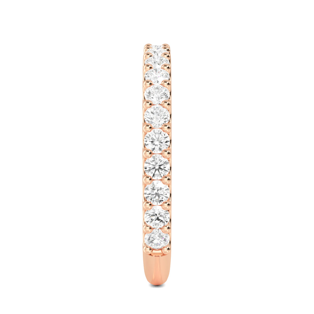 Rose Gold / Willa Prong Wedding Band