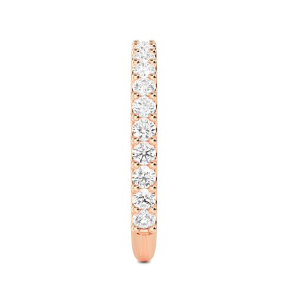 Rose Gold / Willa Prong Wedding Band