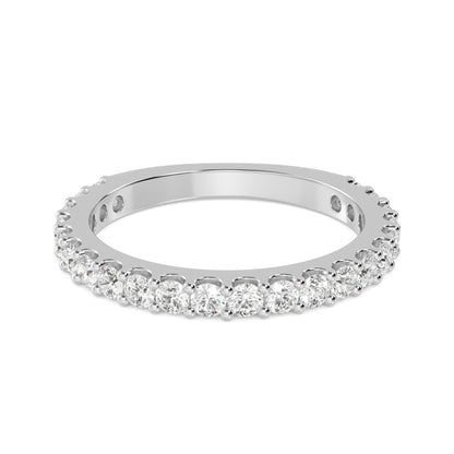 White Gold / Willa Prong Wedding Band