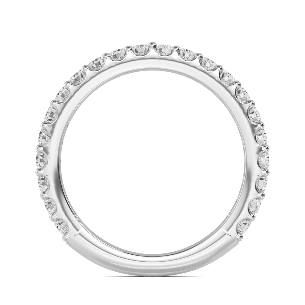 White Gold / Willa Prong Wedding Band