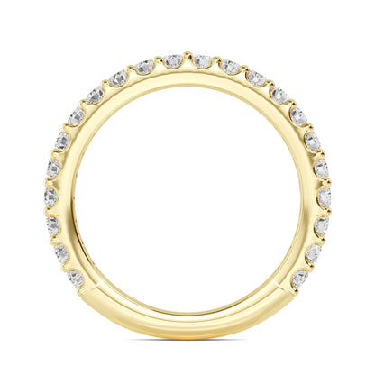 Yellow Gold / Willa Prong Wedding Band