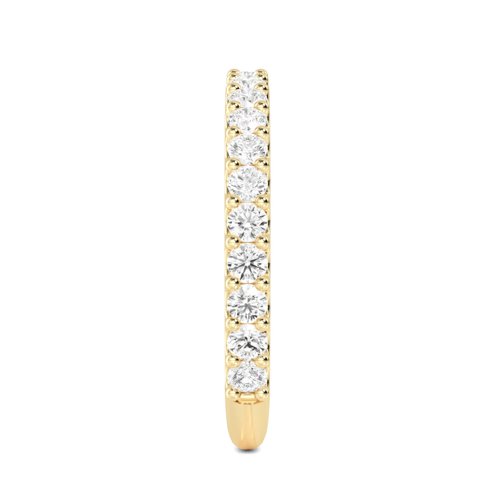 Yellow Gold / Willa Prong Wedding Band