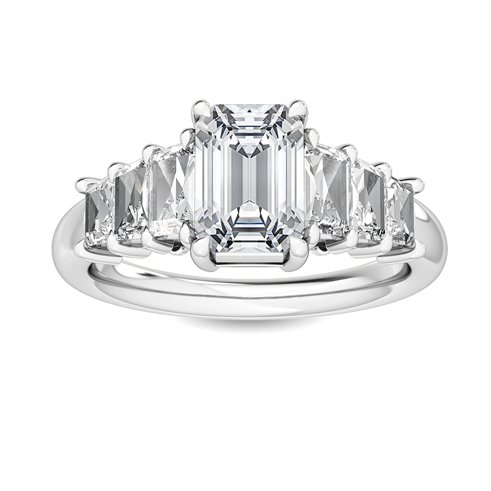 White Gold / Giulia Seven Stone Wedding Band