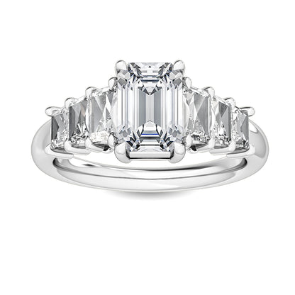 White Gold / Giulia Seven Stone Wedding Band