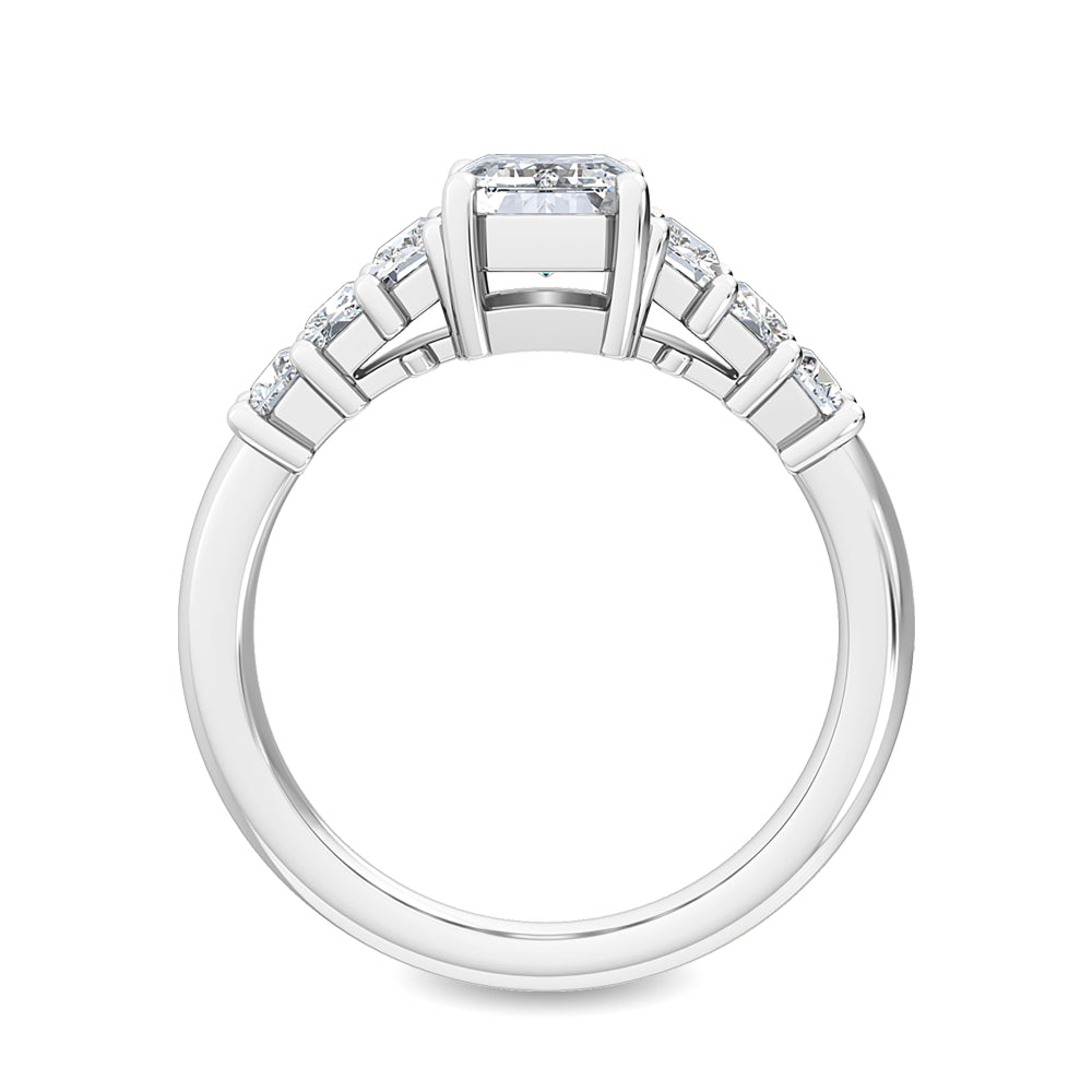 White Gold / Giulia Seven Stone Wedding Band