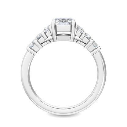 White Gold / Giulia Seven Stone Wedding Band