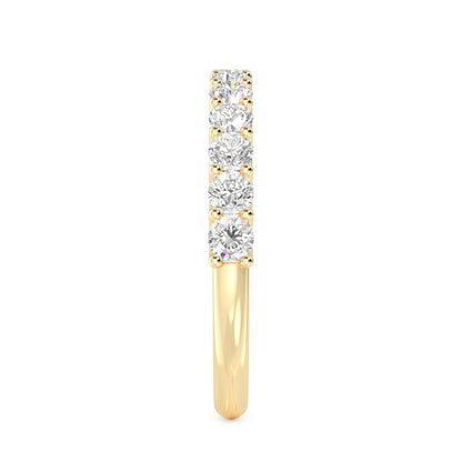 Yellow Gold / Anika Prong Wedding Band