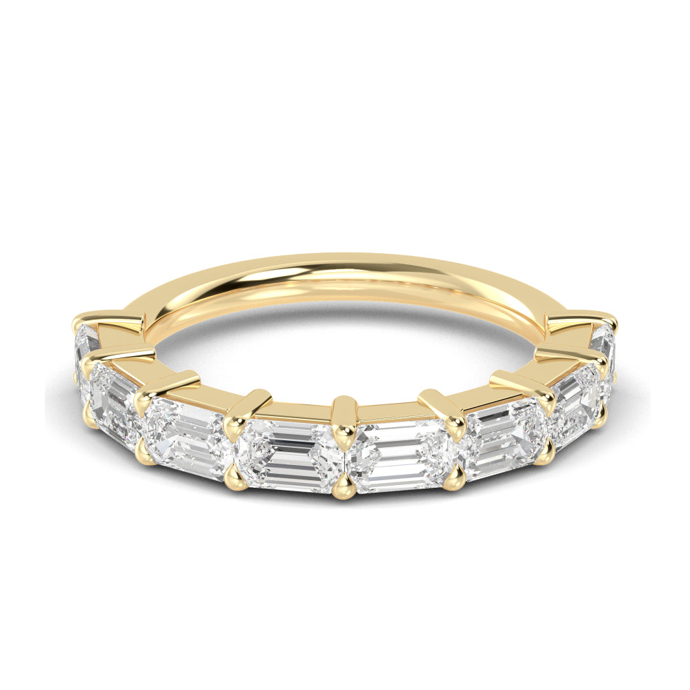 Yellow Gold / Seraphina Diamond Wedding Band