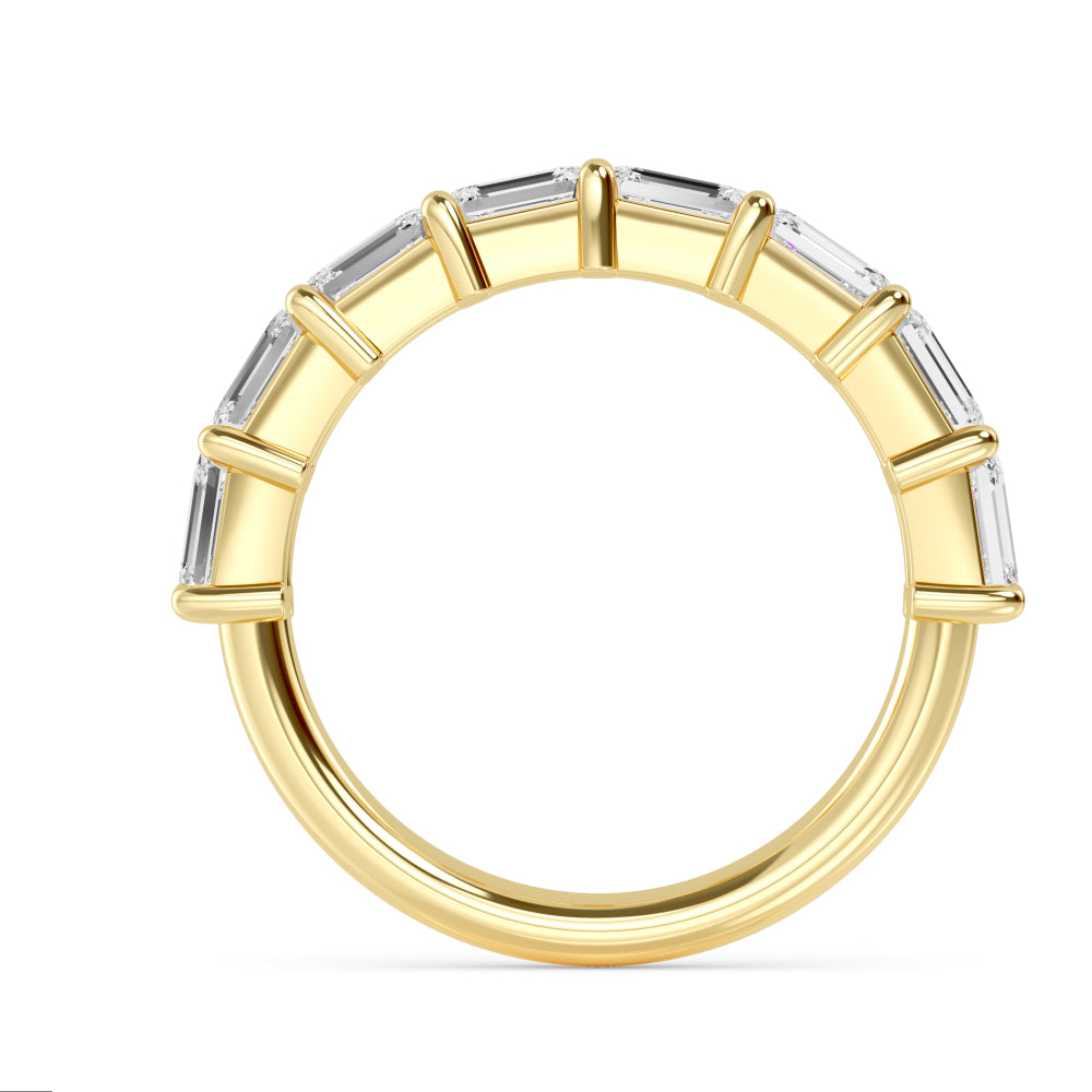 Yellow Gold / Seraphina Diamond Wedding Band