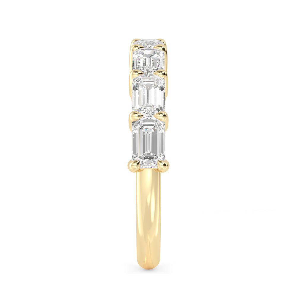 Yellow Gold / Seraphina Diamond Wedding Band
