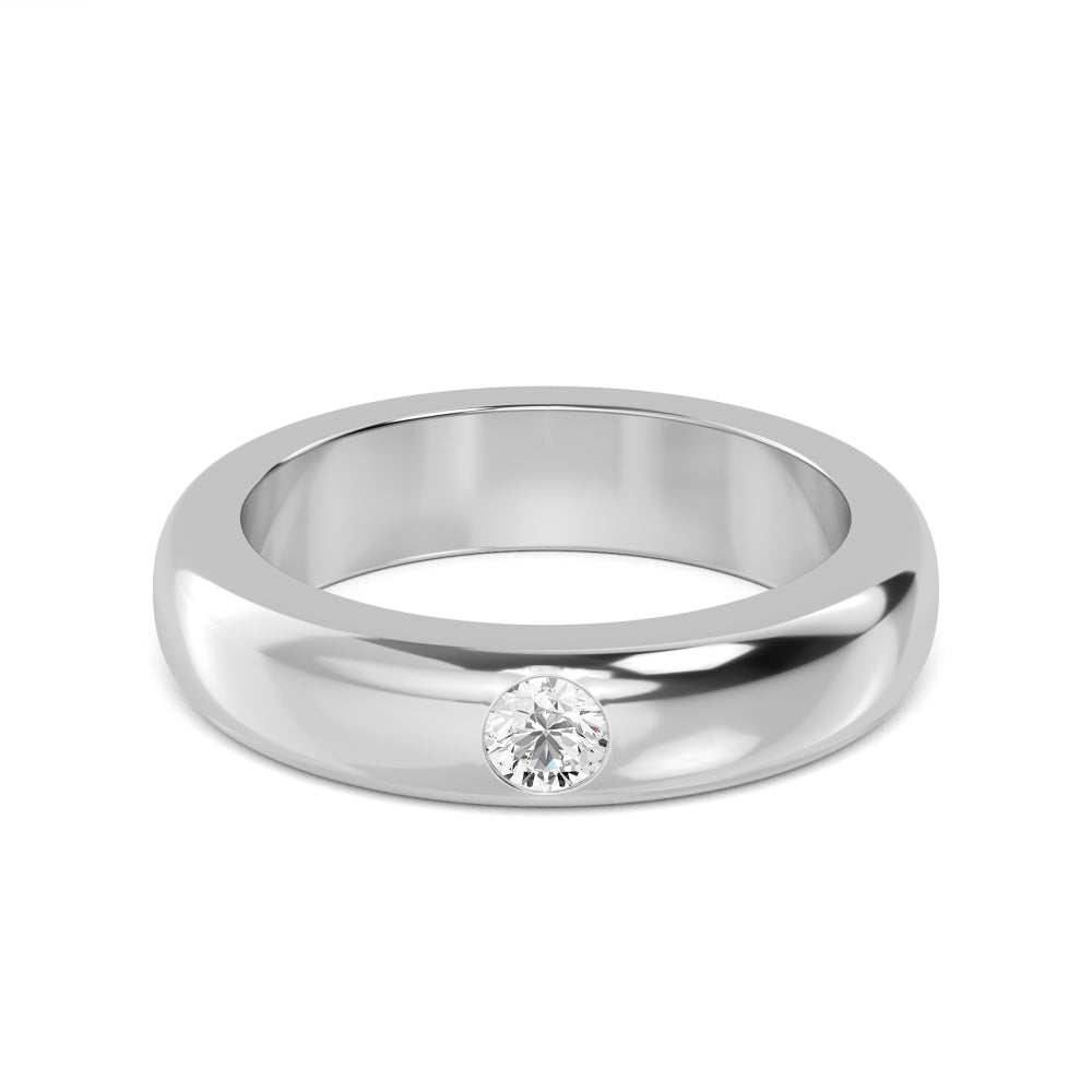 White Gold / Aditi Diamond Wedding Band