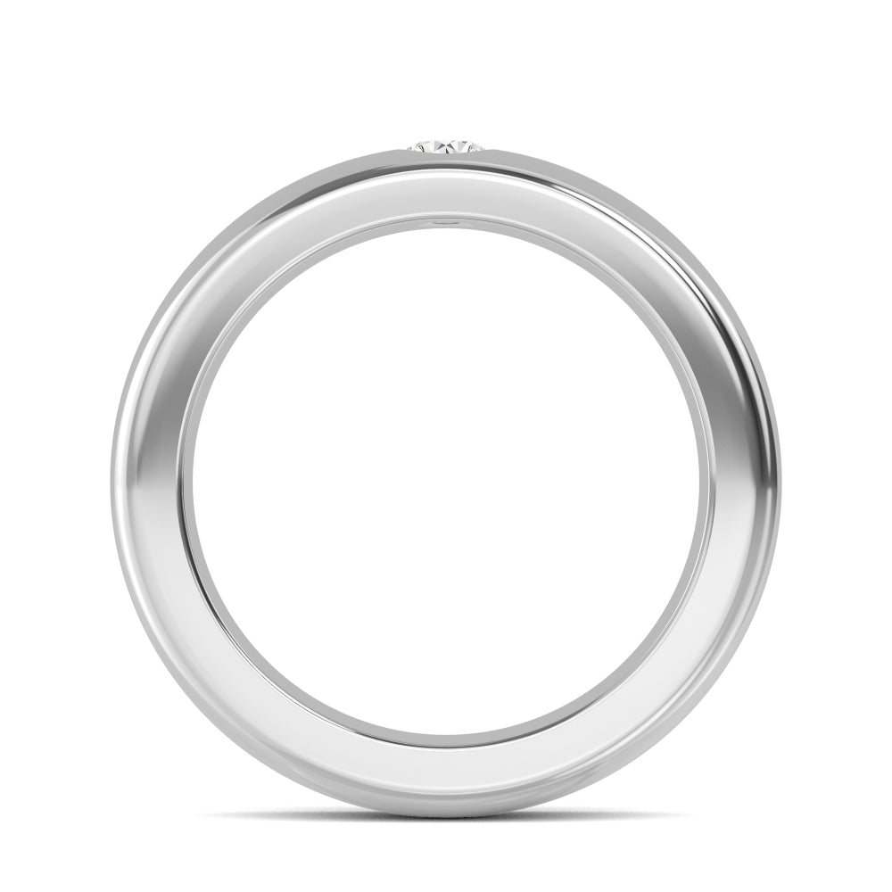 White Gold / Aditi Diamond Wedding Band
