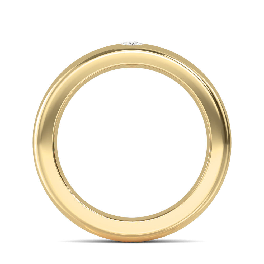 Yellow Gold / Aditi Diamond Wedding Band