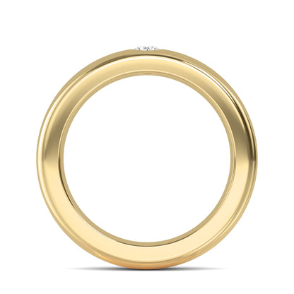 Yellow Gold / Aditi Diamond Wedding Band