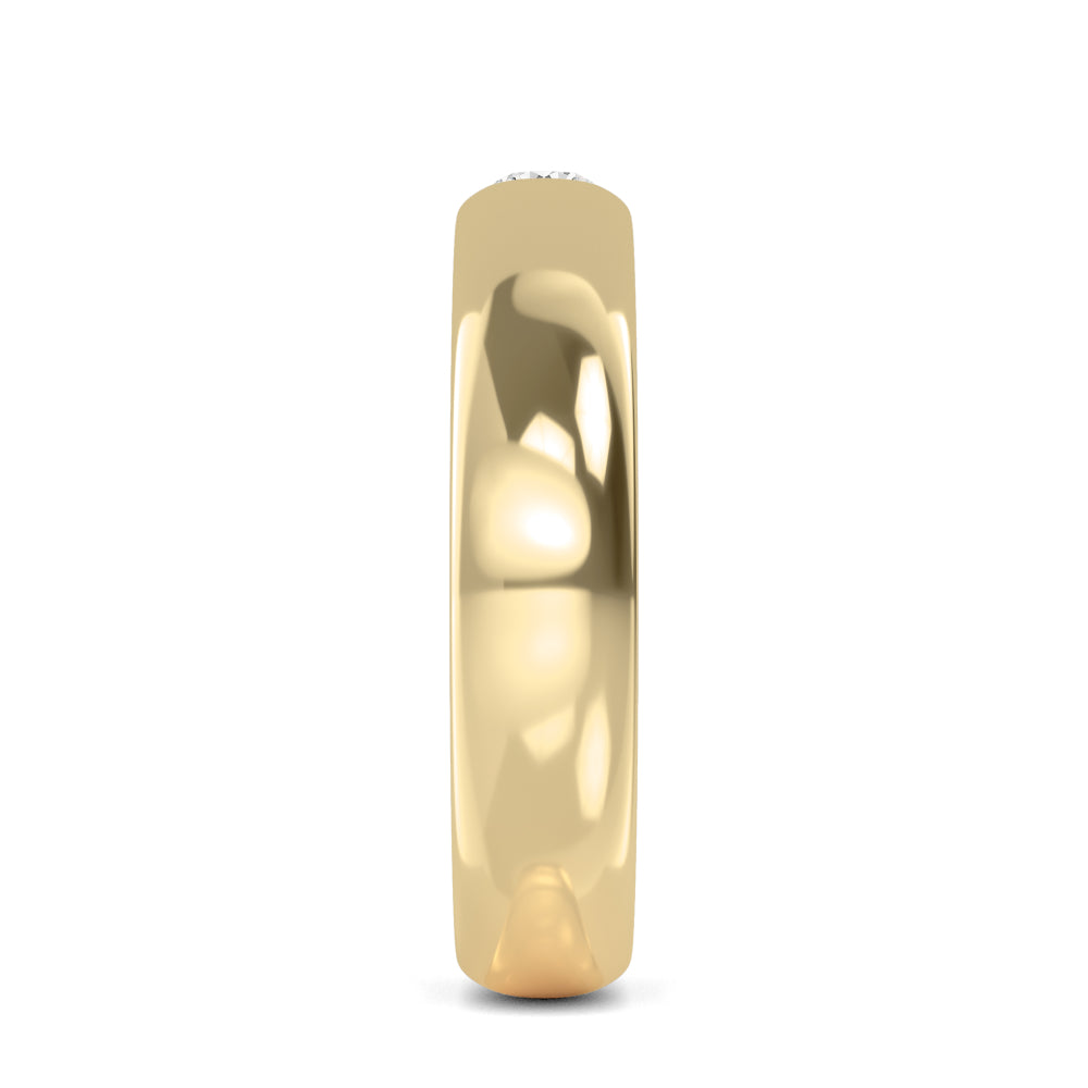 Yellow Gold / Aditi Diamond Wedding Band