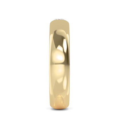 Yellow Gold / Aditi Diamond Wedding Band
