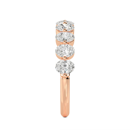 Rose Gold / Gemma Diamond Wedding Band
