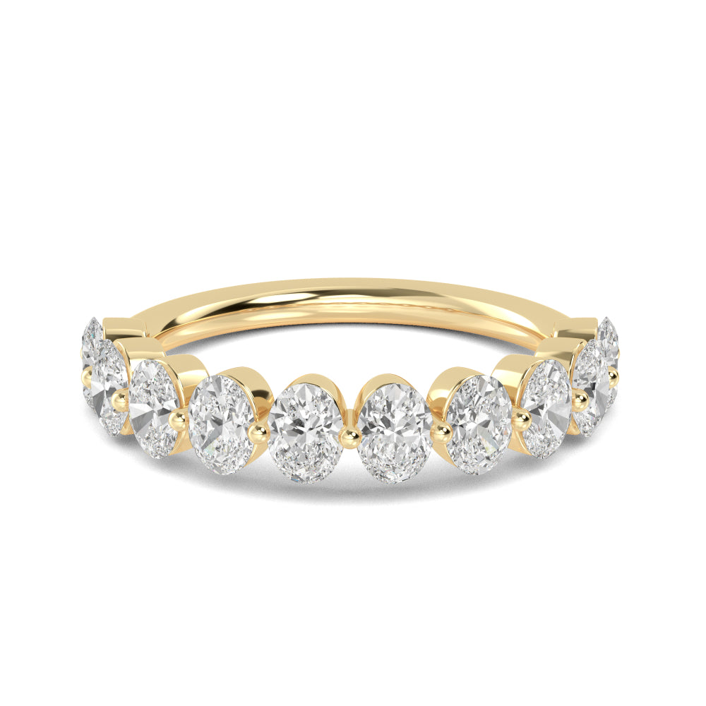 Yellow Gold / Gemma Diamond Wedding Band