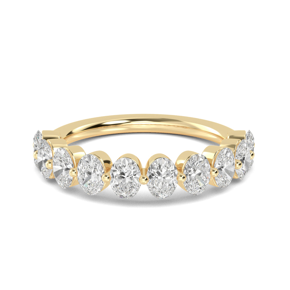 Yellow Gold / Adira Diamond Wedding Band