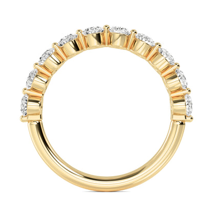 Yellow Gold / Adira Diamond Wedding Band