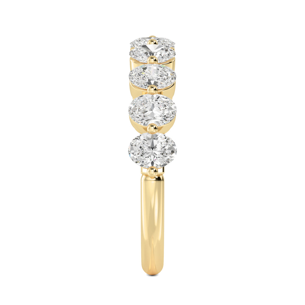 Yellow Gold / Adira Diamond Wedding Band