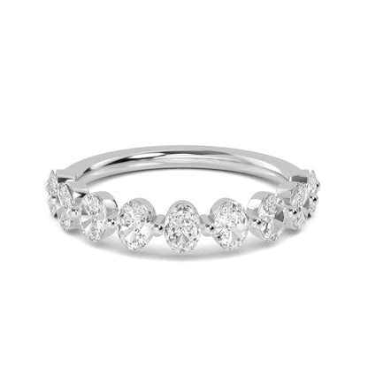 White Gold / Bahar Diamond Wedding Band