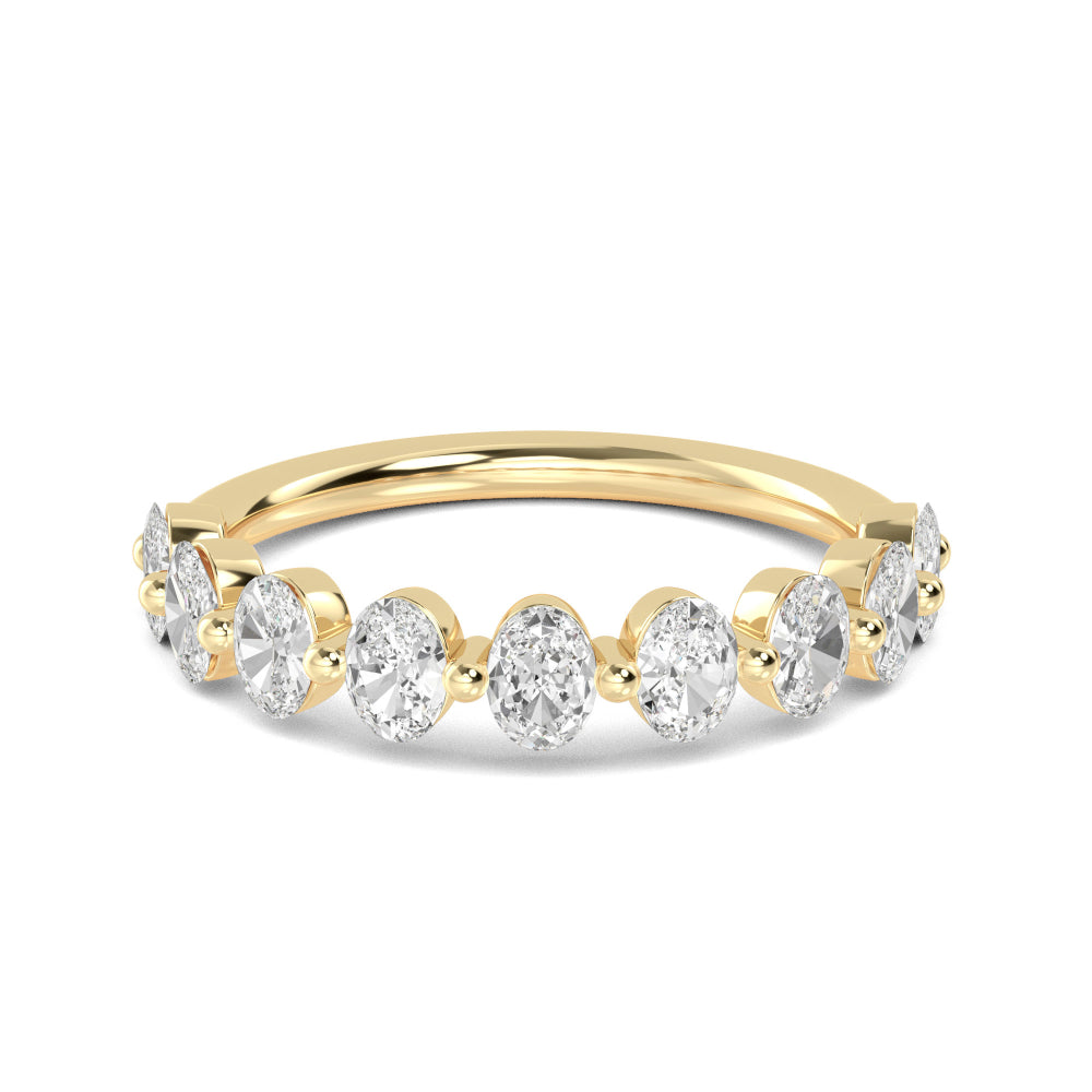 Yellow Gold / Bahar Diamond Wedding Band